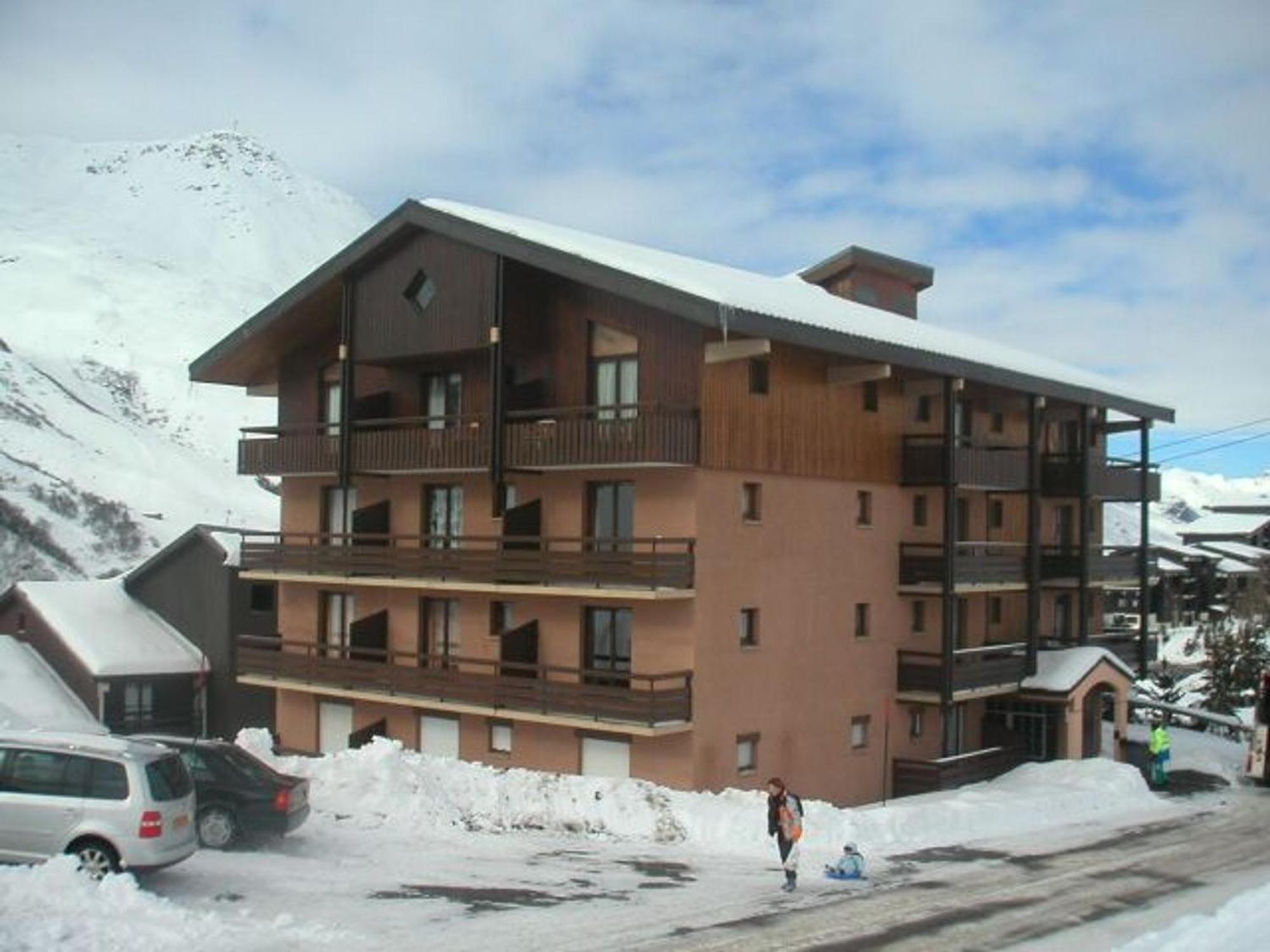 Studio Cabine Classique Aux Menuires, Proche Des Pistes - Fr-1-344-1228 Apartment Saint-Martin-de-Belleville Exterior foto